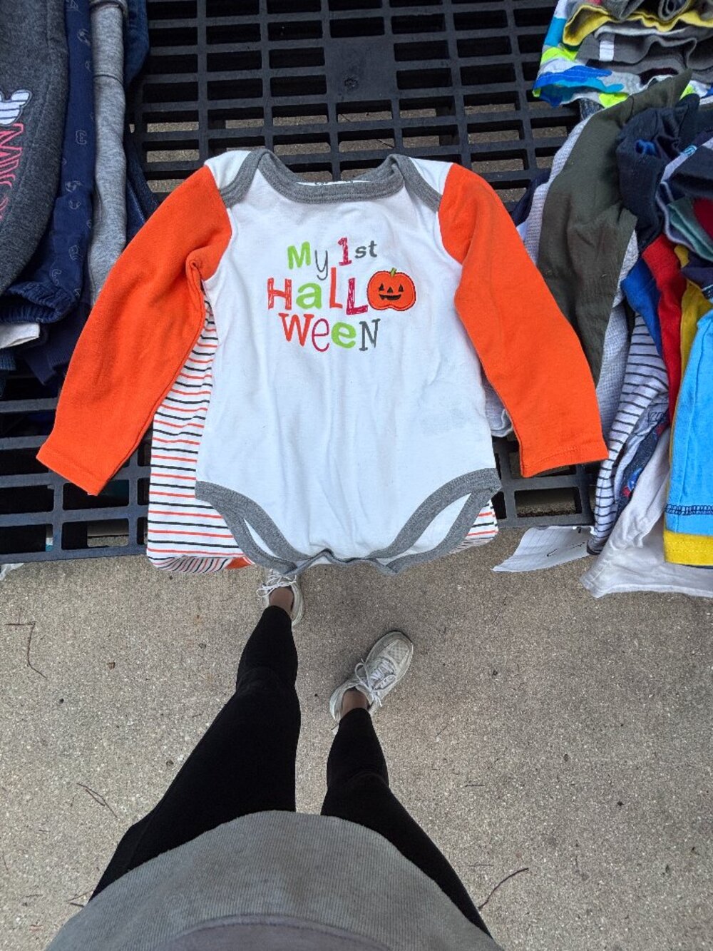 Boys 24M My 1st Halloween Outfit | 2 Piece Shirt & Pants Set